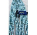 Larimar Rondel 10 mm ( Alta Calidad )
