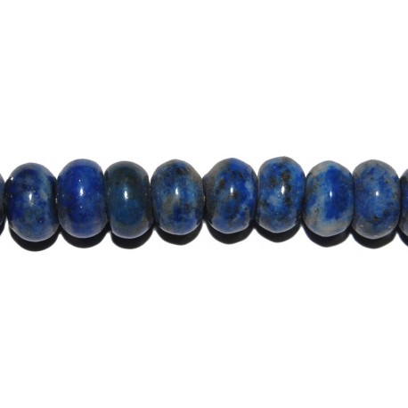 Lapislazuli rondel 8 mm.