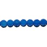 Ágata azul bola facetada 10 mm.