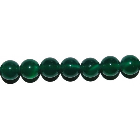 Ágata verde bola 3 mm.