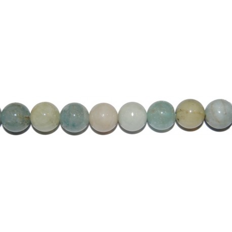 Aguamarina bola 4 mm.