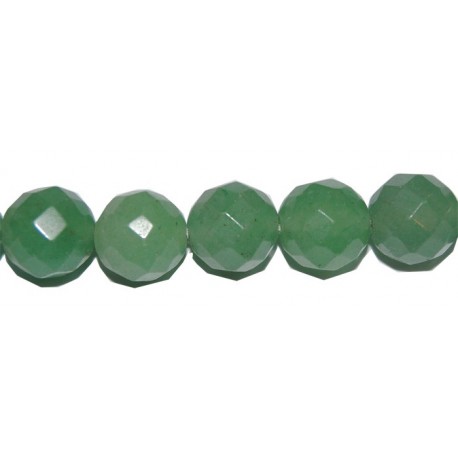 Avent. verde bola facetada 4 mm.