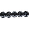 Hematite bola facetada 3 mm
