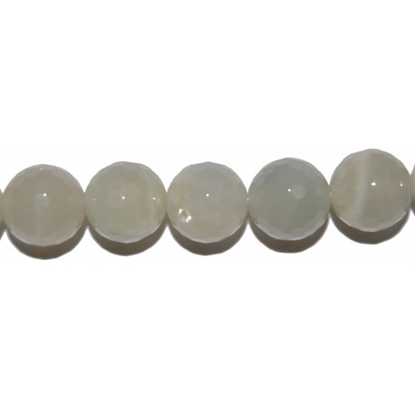 Piedra de luna bola facetada 4 mm.
