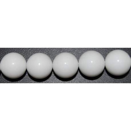 Onix blanco bola 12 mm.