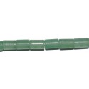 Aventurina Verde tubo 3*5 mm.